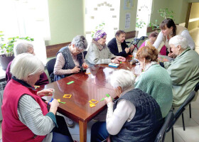 Тематичний захід для осіб похилого віку Горбанівського геріатричного пансіонату