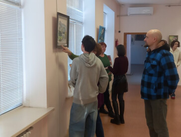 «Передчуття весни»: виставка робіт учнів ПДХШ імені Святослава Пашинського