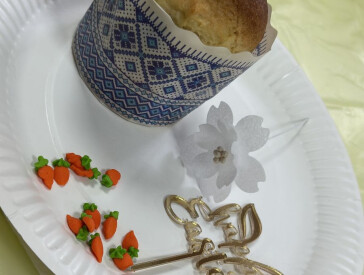 Свято творчості: як у бібліотеці декорували великодні пасочки