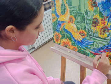 Виставка у Парижі за участю учнів Полтавської дитячої художньої школи імені Святослава Пашинського