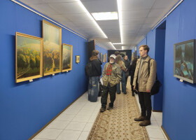 Відкриття виставки творів Павла Волика