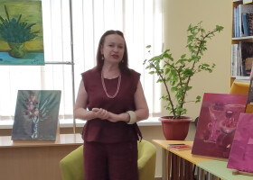 У Центральній бібліотеці презентували виставку "Аншлаг" Олени Никифоренко У Центральній бібліотеці презентували виставку "Аншлаг" Олени Никифоренко