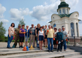 Благоустрій території Меморіалу козацької слави
