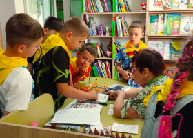 Програма "Літо з книгою": згадуємо найяскравіші миті сезону Програма "Літо з книгою": згадуємо найяскравіші миті сезону