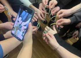 Молодь України в гостях у Короленка