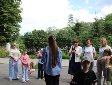 У Полтаві провели першу квест-екскурсію мовою легкого читання для дітей із синдромом Дауна