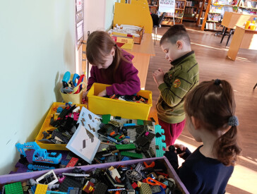 Бібліотечний простір для розвитку й спілкування взимку