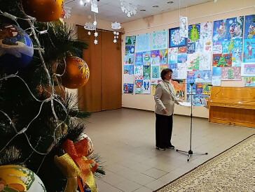 25 традиційна виставка дитячої творчості "Зимовий вернісаж"