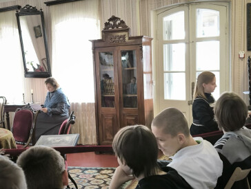 Перформанс «Коли література говорить по-справжньому: Панас Мирний» до Дня письменника