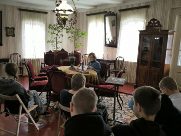 Перформанс «Коли література говорить по-справжньому: Панас Мирний» до Дня письменника