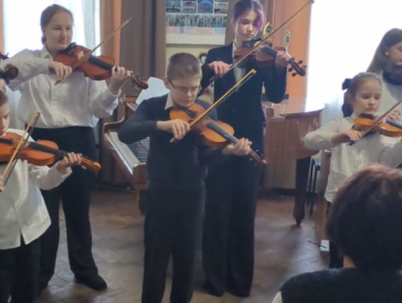 Звітний концерт учнів оркестрового відділу