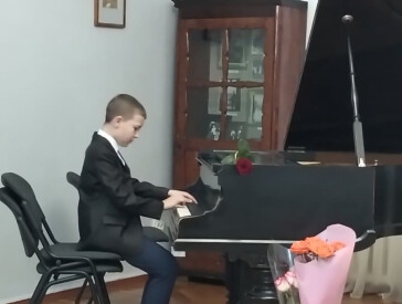 У Полтавському літературно-меморіальному музеї В.Г.Короленка відбувся теплий і натхненний музичний вечір, підготовлений учнями Богдана Стегнія