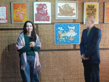 Відкриття виставки Євгена Івановича Пілюгіна «Витинанки»