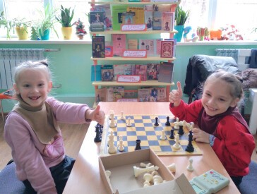 Бібліотечний простір для розвитку й спілкування взимку