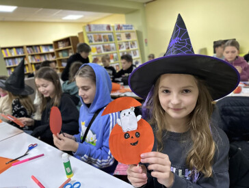 Геловінські пригоди у бібліотеці