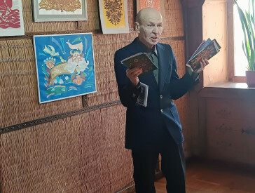 Відкриття виставки Євгена Івановича Пілюгіна «Витинанки»