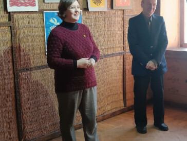 Відкриття виставки Євгена Івановича Пілюгіна «Витинанки»