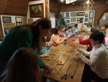 Майстер-клас із виготовлення різдвяного павука