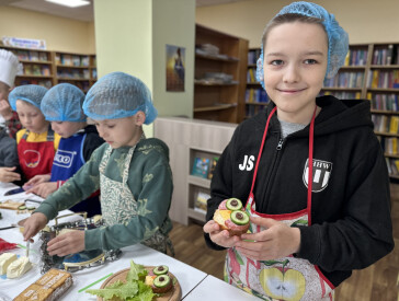 Кулінарний двобій у бібліотеці: смачно, весело, креативно