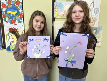 Паперові підсніжники — подих весни у “Фабриці ідей”