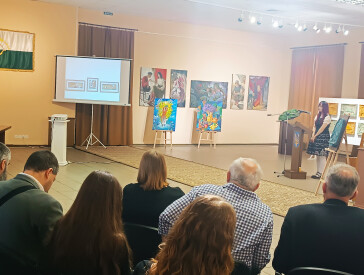 Виставка дипломних робіт у художньому музеї