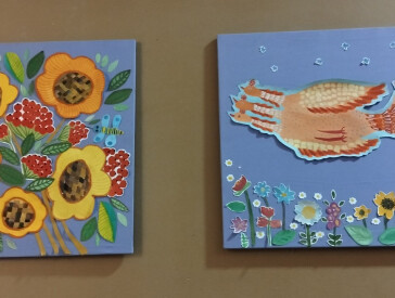 Виставка дитячих творчих робіт «Даруємо тепло усім людям на добро»