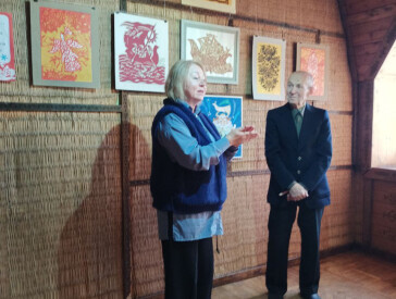Відкриття виставки Євгена Івановича Пілюгіна «Витинанки»