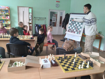 Бібліотечний простір для розвитку й спілкування взимку