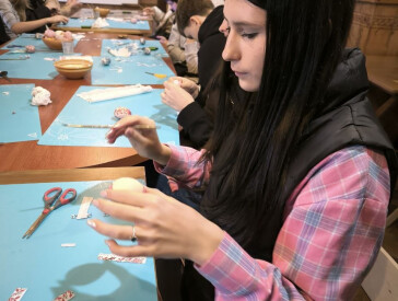 Майстер-клас із виготовлення писанок у техніці «Декупаж»