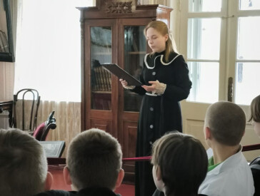 Перформанс «Коли література говорить по-справжньому: Панас Мирний» до Дня письменника