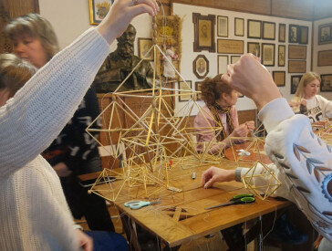 Майстер-клас із виготовлення різдвяного павука