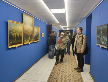 Відкриття виставки творів Павла Волика