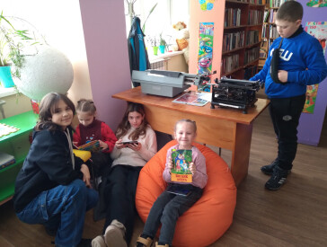 Бібліотечний простір для розвитку й спілкування взимку