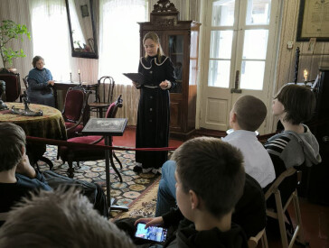 Перформанс «Коли література говорить по-справжньому: Панас Мирний» до Дня письменника