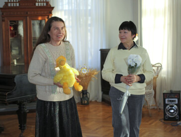 «Хазяйський двір» художниці Лариси Лукаш