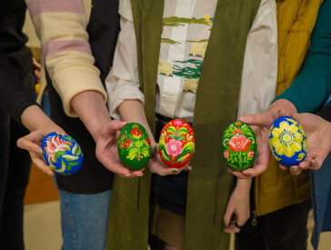 Майстер клас в рамках участі у міжрегіональній ініціативі «Великодній оберіг єдності»