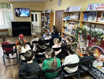 Зимовий кіновечір у бібліотеці