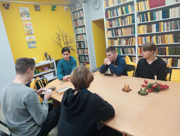 Перший день Нового року разом із бібліотекою