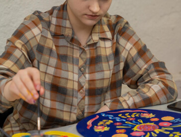 Майстер клас в рамках участі у міжрегіональній ініціативі «Великодній оберіг єдності»