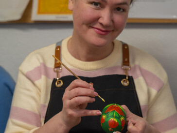 Майстер клас в рамках участі у міжрегіональній ініціативі «Великодній оберіг єдності»