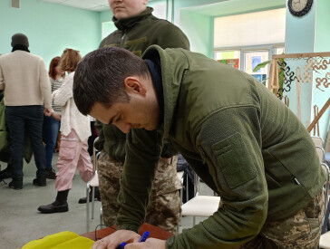 Зустріч з друзями-волонтерами із Чехії