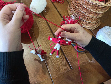 Майстер-клас із виготовлення «Мартениці»