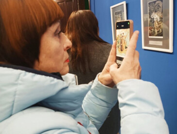 Відкриття виставки творів Василя Лопати