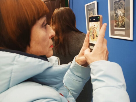 Відкриття виставки творів Василя Лопати