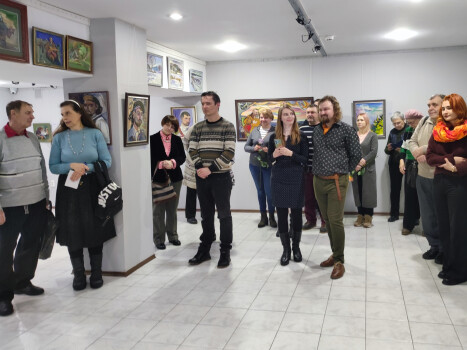 У художньому музеї відкрито виставку Івана Герцуня «Міф у сяйві часу»