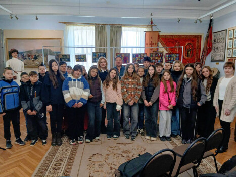 Виставка військових шевронів добровольчих батальйонів та Сил Оборони України