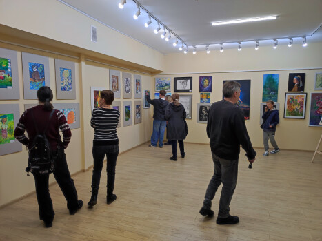 Відкриття виставки дитячих малюнків студії «Маленький Принц».